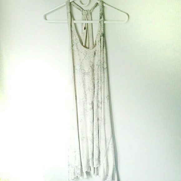 Rebecca Taylor Dress Snakeskin Medium Grey Beige - Picture 2 of 8